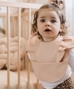 Alternative view of Nude Frill Waterproof Bib