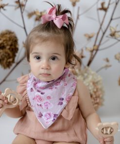Alternative view of Blossom - Dribble Bib
