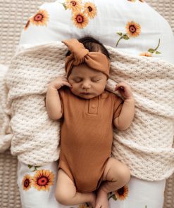 Alternative view of Chestnut Short Sleeve Bodysuit