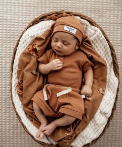 Chestnut Short Sleeve Bodysuit