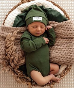 Olive Long Sleeve Bodysuit