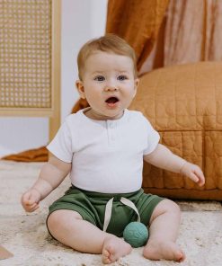 Olive Organic Shorts