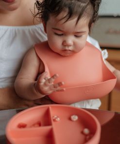 Alternative view of Silicone Bib - Guava