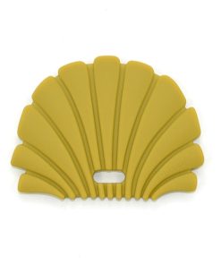 Silicone Shell Teether | Gold
